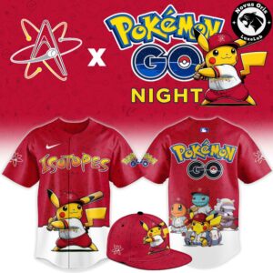 Albuquerque Isotopes x Pokemon GO Night Limited Edition Baseball Jersey