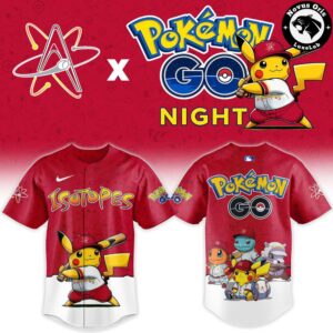 Albuquerque Isotopes x Pokemon GO Night Limited Edition Baseball Jersey 2 1