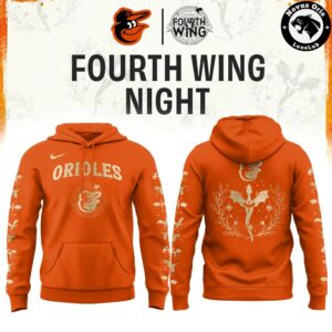Baltimore Orioles x Fourth Wing Night Limited Edition Hoodie 1