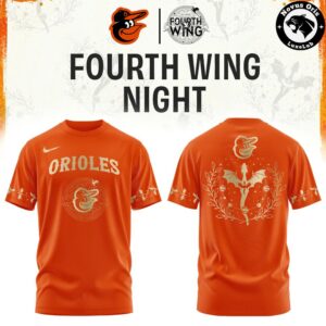 Baltimore Orioles x Fourth Wing Night Limited Edition T Shirt 1