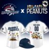 Binghamton Rumble Ponies x Peanuts Night Limited Edition Baseball Jersey