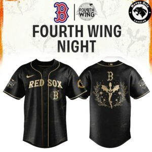 Boston Red Sox x Fourth Wing Night Limited Edition Baseball Jersey