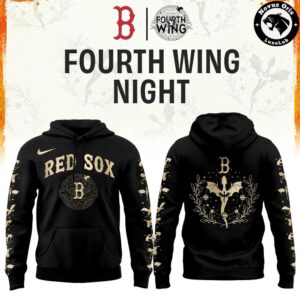 Boston Red Sox x Fourth Wing Night Limited Edition Hoodie