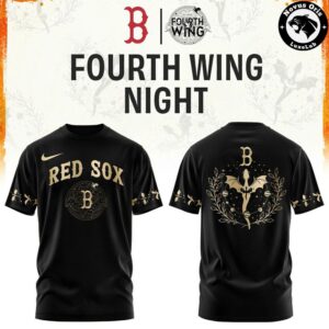 Boston Red Sox x Fourth Wing Night Limited Edition T-Shirt