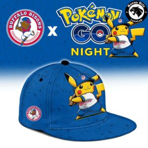 Buffalo Bisons x Pokemon GO Night Limited Edition Baseball Jersey 3 1