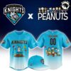 Charlotte Knights x Peanuts Night Limited Edition Baseball Jersey