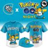 Charlotte Knights x Pokemon GO Night Limited Edition Baseball Jersey