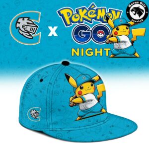 Charlotte Knights x Pokemon GO Night Limited Edition Baseball Jersey 3 1