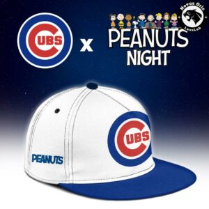 Chicago Cubs x Peanuts Night Limited Edition Baseball Jersey 3