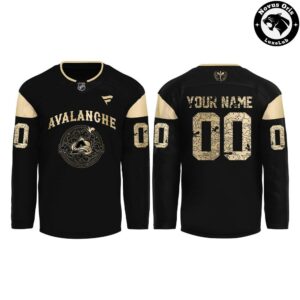 Colorado Avalanche x Fourth Wing Night Limited Edition Hockey Jersey 2