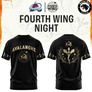 Colorado Avalanche x Fourth Wing Night Limited Edition T-Shirt
