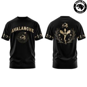 Colorado Avalanche x Fourth Wing Night Limited Edition T Shirt 2