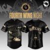 Colorado Rockies x Fourth Wing Night Baseball Jersey – Dragon Graphics & Quotes Edition