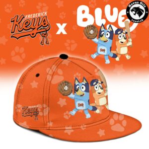 Frederick Keys x Bluey Night Limited Edition Baseball Jersey 3