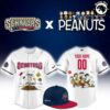 Frisco RoughRiders x Peanuts Night Limited Edition Baseball Jersey Frisco RoughRiders x Peanuts Night Limited Edition Baseball Jersey