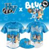 Spokane Indians x Bluey Night Limited Edition Baseball Jersey