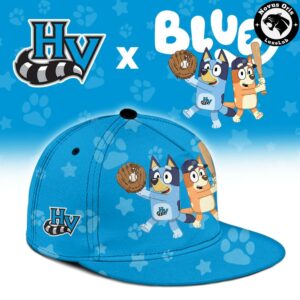 Hudson Valley Renegades x Bluey Night Limited Edition Baseball Jersey 3