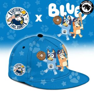 Lake County Captains x Bluey Night Limited Edition Baseball Jersey 3