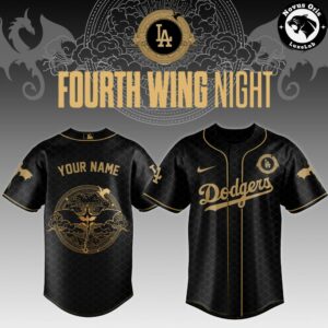 Los Angeles Dodgers x Fourth Wing Night Limited Baseball Jersey