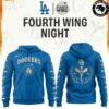 Los Angeles Dodgers x Fourth Wing Night Limited Custom Baseball Jersey