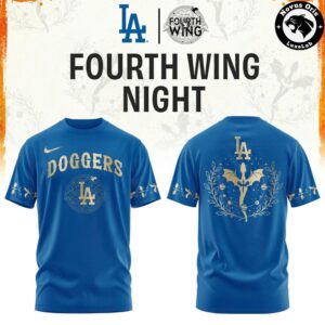 Los Angeles Dodgers x Fourth Wing Night Limited Edition T-Shirt