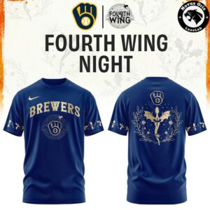Milwaukee Brewers Fourth Wing Night Limited Edition T-Shirt