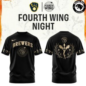 Milwaukee Brewers Fourth Wing Night Limited Edition T Shirt 2