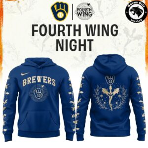 Milwaukee Brewers x Fourth Wing Night Limited Edition Hoodie