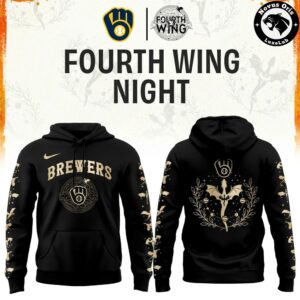 Milwaukee Brewers x Fourth Wing Night Limited Edition Hoodie 2