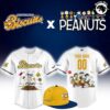 New Hampshire Fisher Cats x Peanuts Night Limited Edition Baseball Jersey