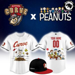 Nashville Sounds x Peanuts Night Limited Edition Baseball Jersey