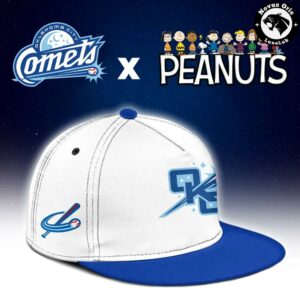 Oklahoma City Comets x Peanuts Night Limited Edition Baseball Jersey 3