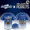 Omaha Storm Chasers x Peanuts Night Limited Edition Baseball Jersey