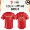 Philadelphia Phillies x Fourth Wing Night Limited Edition Baseball Jersey