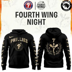 Philadelphia Phillies x Fourth Wing Night Limited Edition Hoodie 2