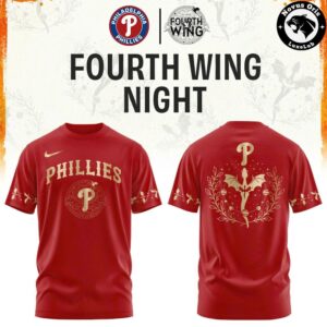 Philadelphia Phillies x Fourth Wing Night Limited Edition T-Shirt