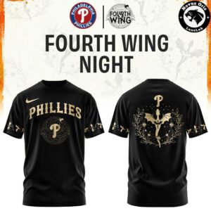 Philadelphia Phillies x Fourth Wing Night Limited Edition T Shirt 2
