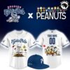 Rocket City Trash Pandas x Peanuts Night Limited Edition Baseball Jersey