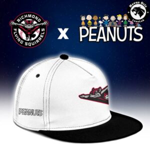 Richmond Flying Squirrels x Peanuts Night Limited Edition Baseball Jersey 3