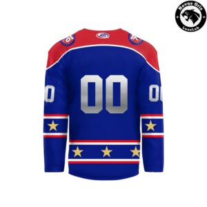 Rochester Americans 70th Anniversary Throwback Hockey Jersey 4