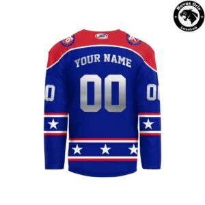 Rochester Americans 70th Anniversary Throwback Hockey Jersey 6