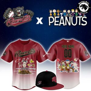 Sacramento River Cats x Peanuts Night Limited Edition Baseball Jersey
