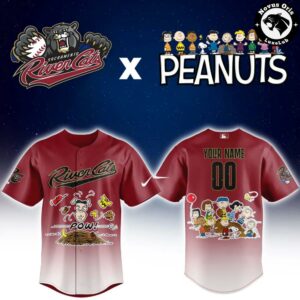 Sacramento River Cats x Peanuts Night Limited Edition Baseball Jersey 2