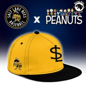 Salt Lake Bees x Peanuts Night Limited Edition Baseball Jersey 3
