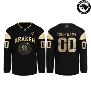 Seattle Kraken x Fourth Wing Night Limited Edition Hockey Jersey 2