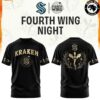 Seattle Kraken x Fourth Wing Night Limited Edition Hockey Jersey
