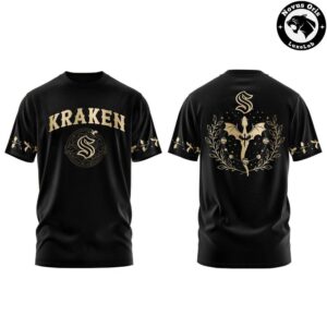 Seattle Kraken x Fourth Wing Night Limited Edition T Shirt 2
