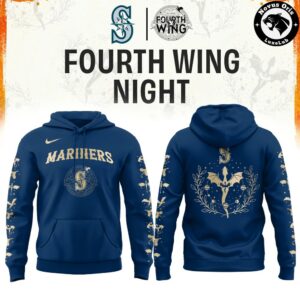 Seattle Mariners x Fourth Wing Night Limited Hoodie
