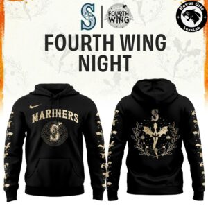 Seattle Mariners x Fourth Wing Night Limited Hoodie 2