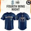 Seattle Mariners x Fourth Wing Night Limited Baseball Jersey